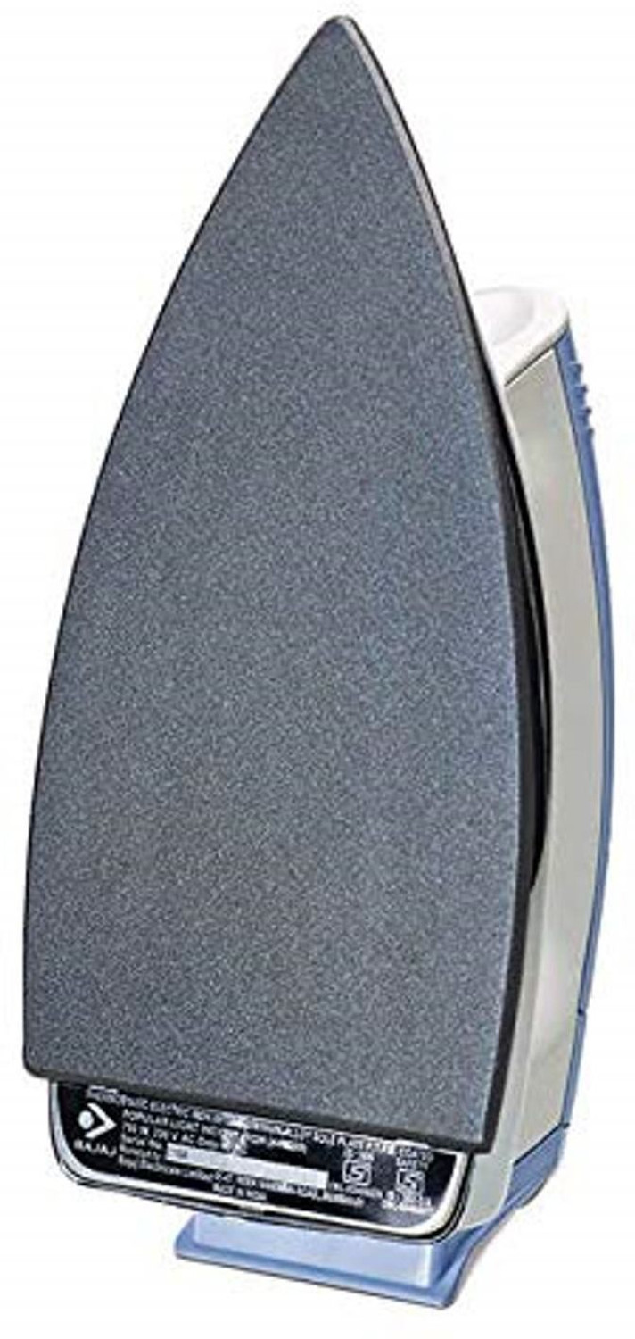 Image of BAJAJ New Popular Plus Dry Iron (White /Lavender) 750 Watt 750 W Dry Iron