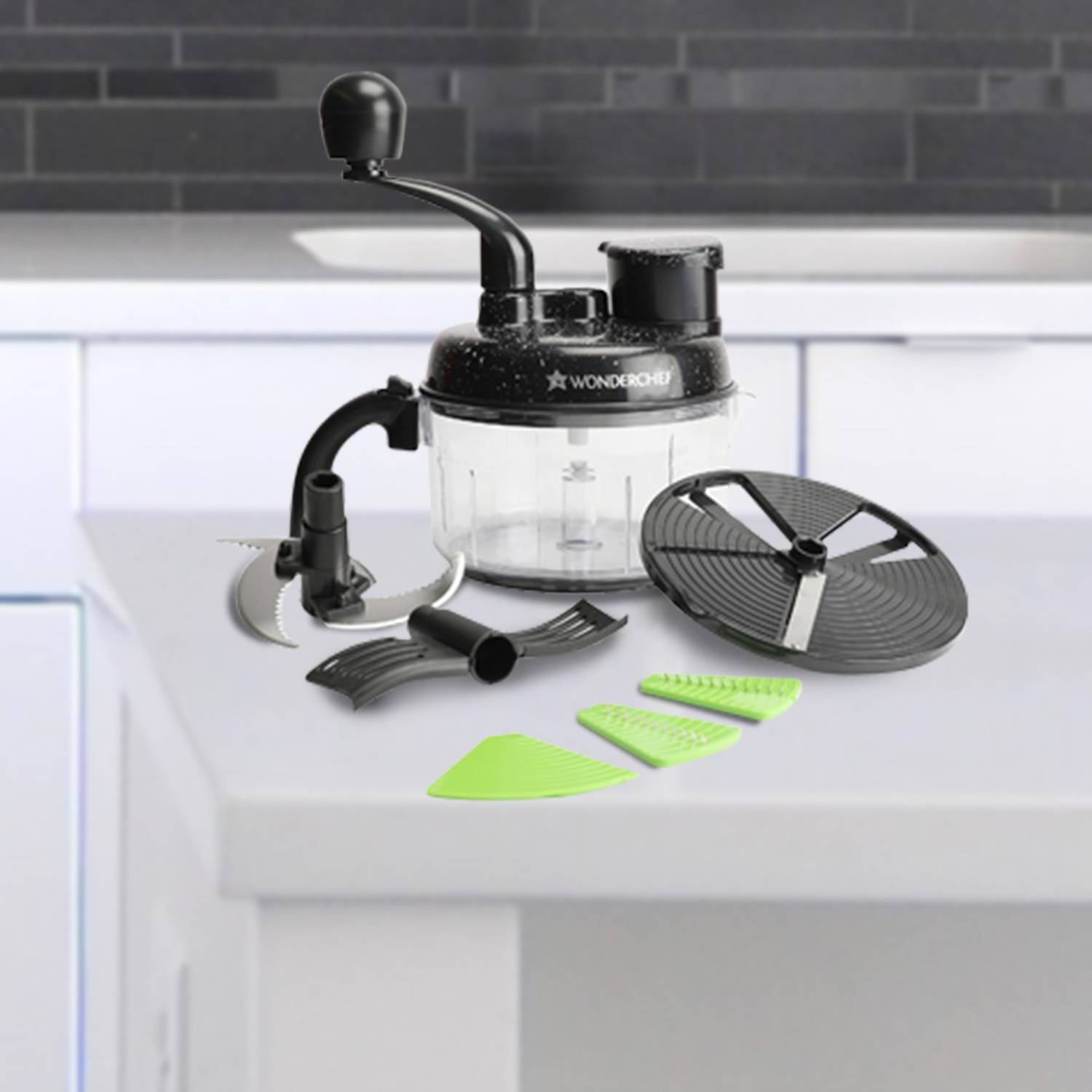 WONDERCHEF Turbo Dual Speed Food Processor Vegetable & Fruit Chopper