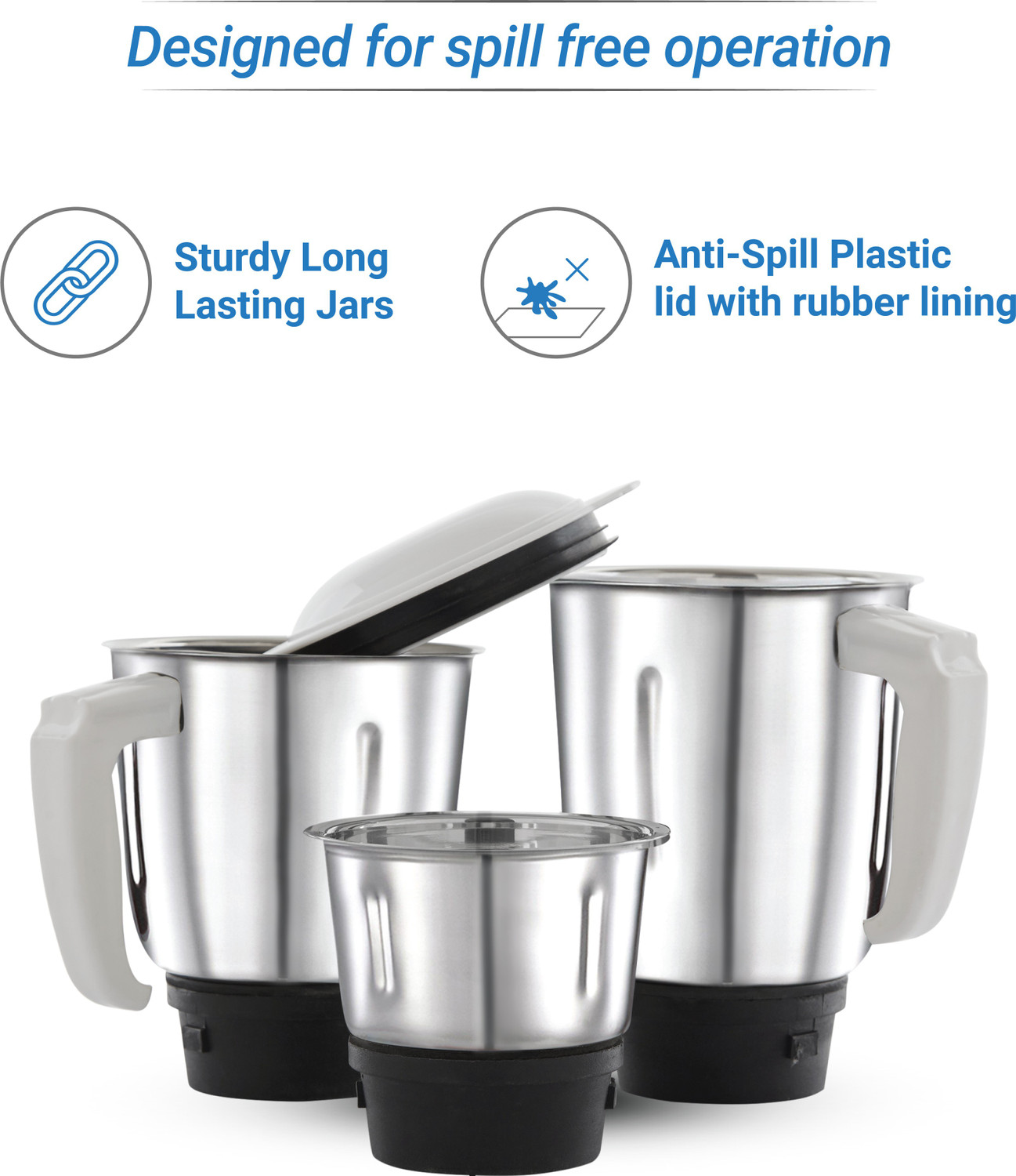 Image of Flipkart SmartBuy Storm 500 W Juicer Mixer Grinder