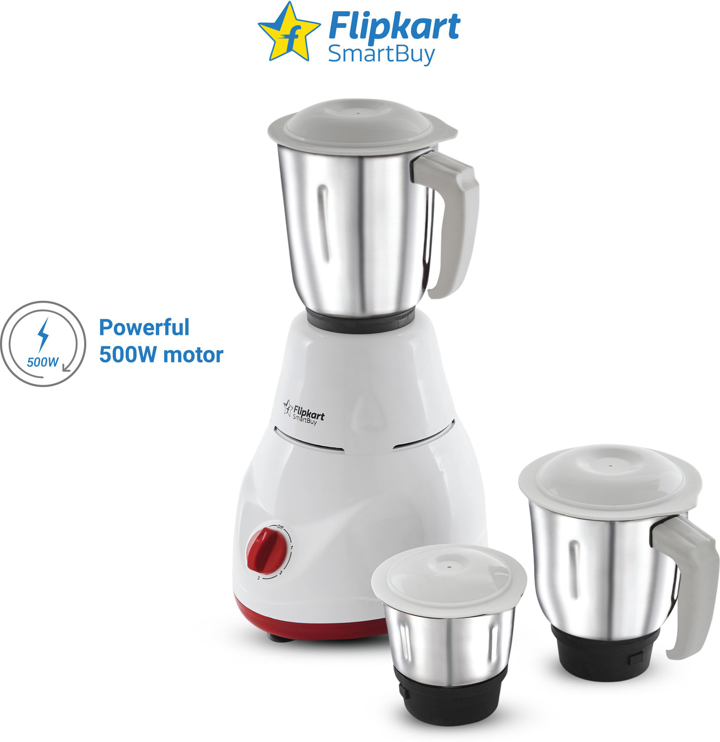 Image of Flipkart SmartBuy Storm 500 W Juicer Mixer Grinder