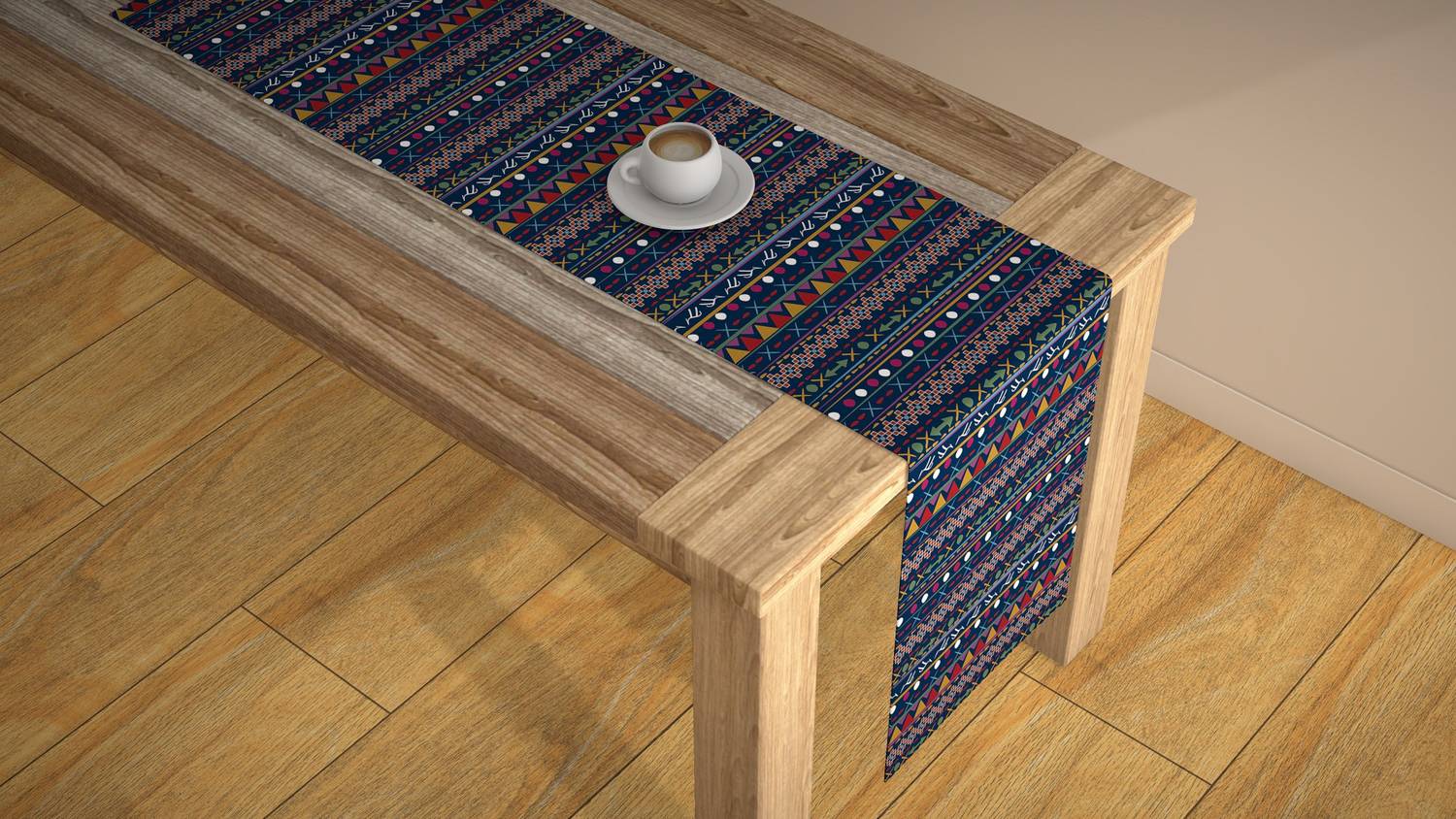 AEROHAVEN Multicolor 150 cm Table Runner