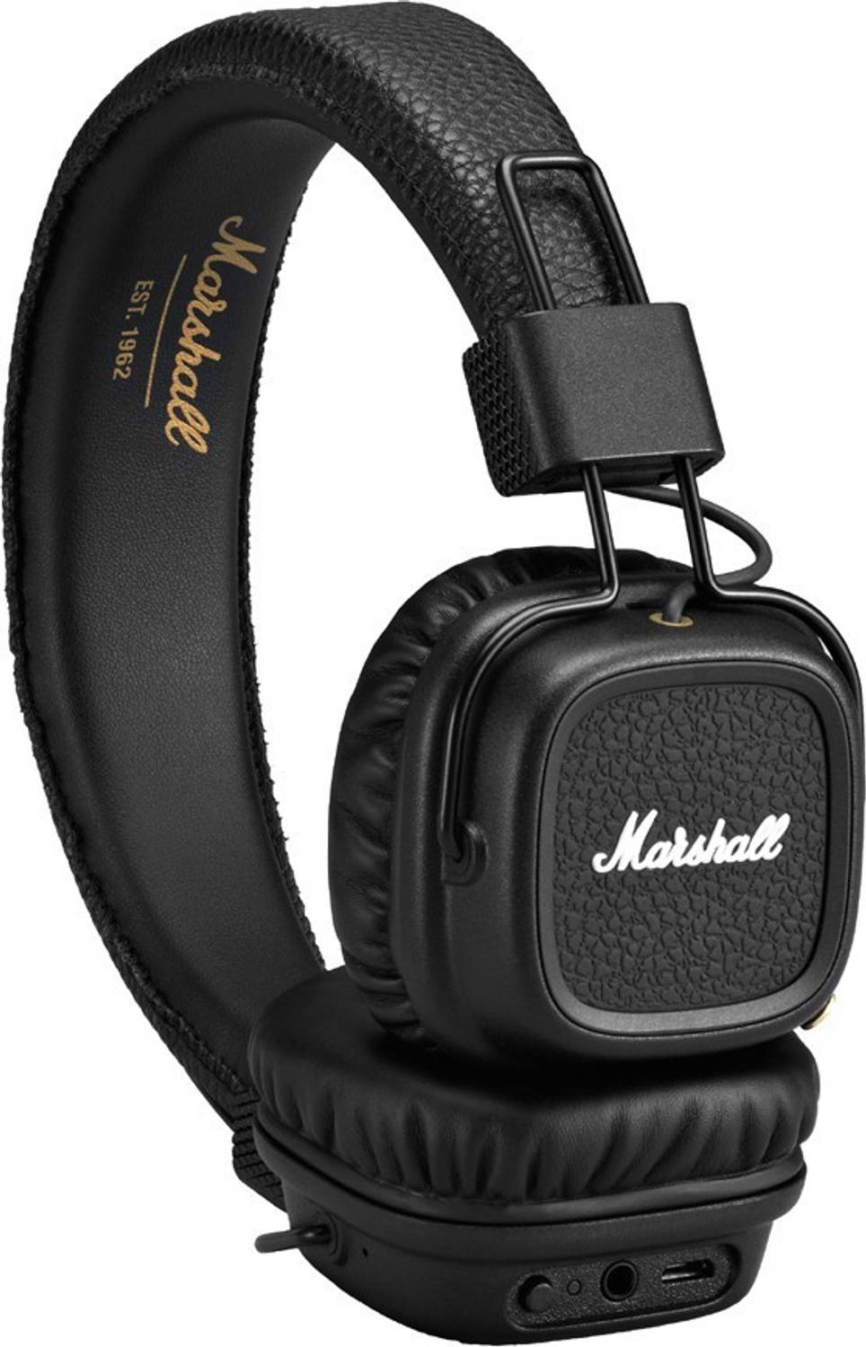 Marshall Major Ⅱ Bluetooth ヘッドフォン ブラック c-major-2-bluetooth-marshall-