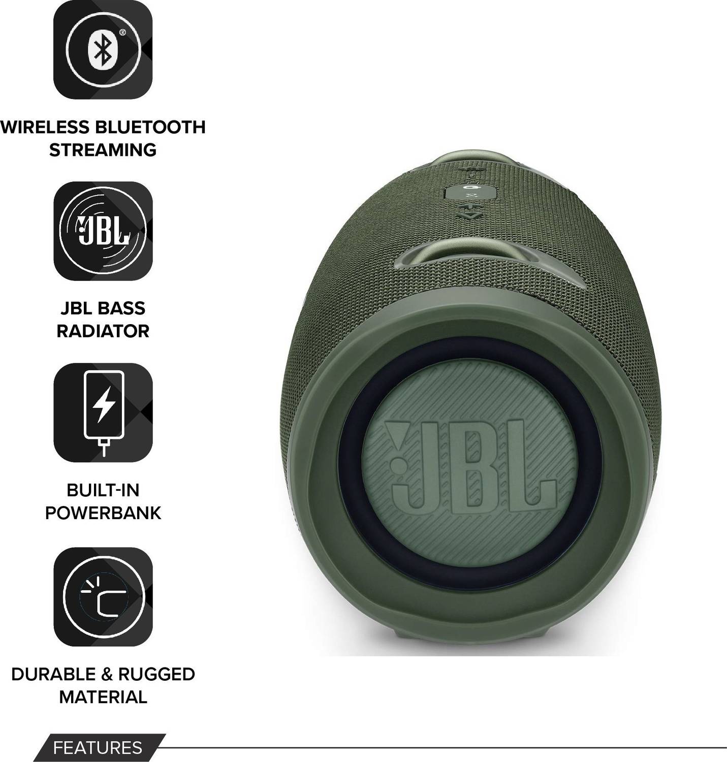 Buy JBL XTREME 2 IPX7 Waterproof Portable Bluetooth Speaker Online