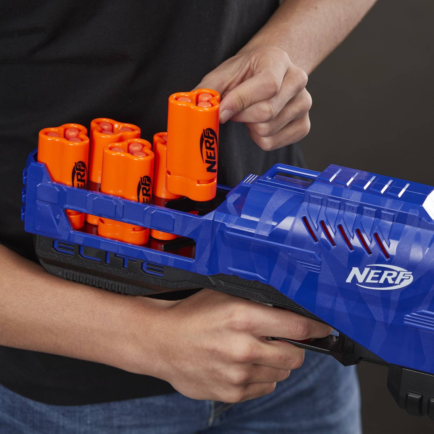 Nerf Trilogy DS-15 N-Strike Elite Toy Blaster with 15 Official