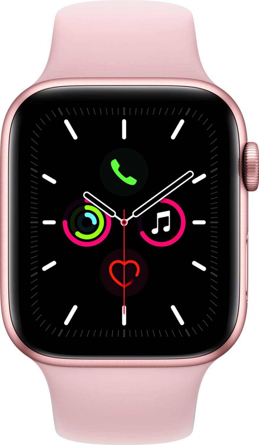 Apple Watch Series 5 GPS (Pink Strap, Regular)