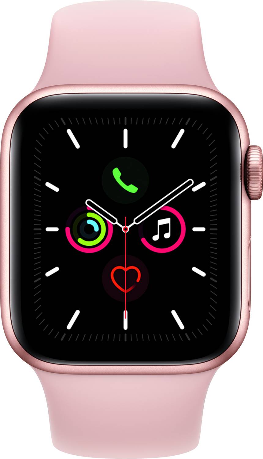 Apple Watch Series 5 GPS (Pink Strap, Regular)