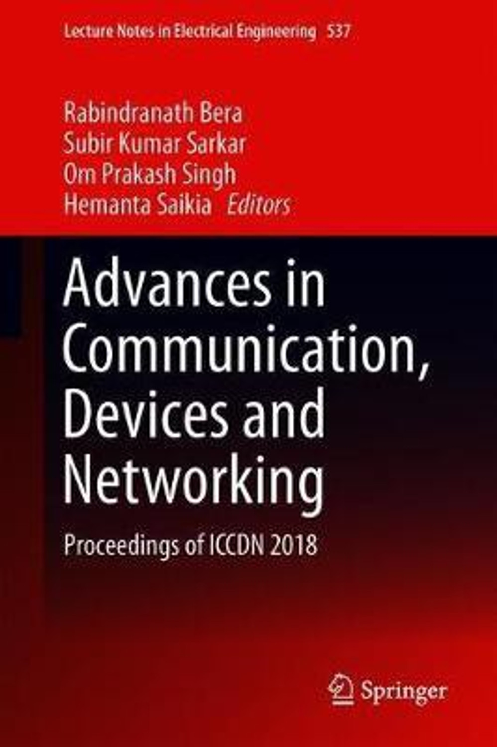 Image of Advances in Communication, Devices and Networking