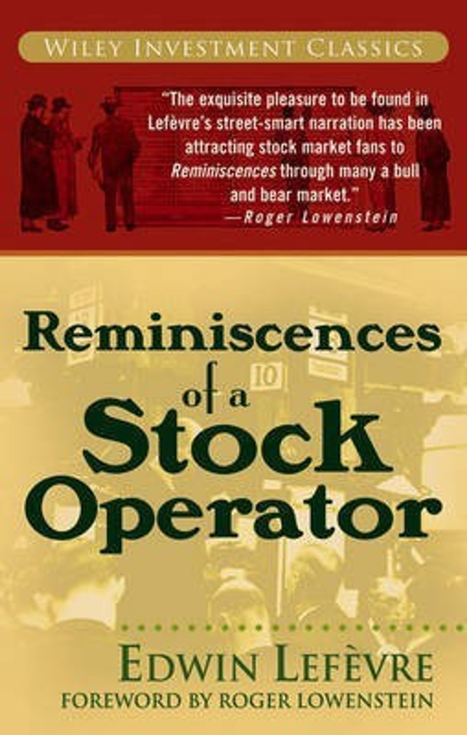 Image of Reminiscences of a Stock Operator