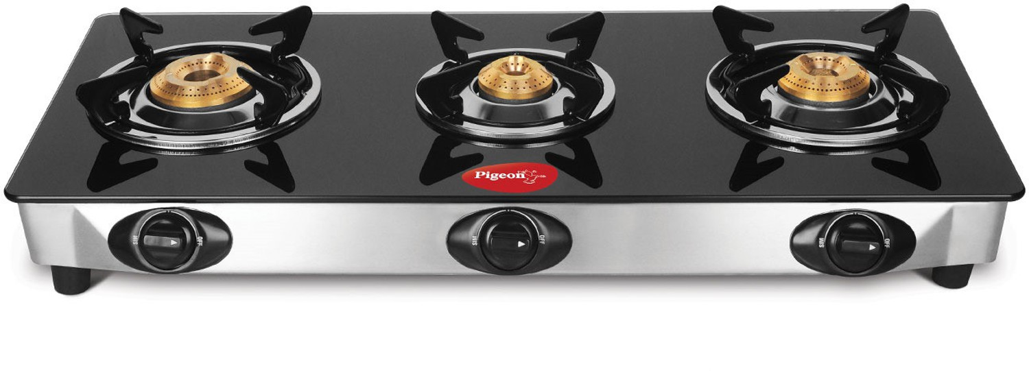 Image of Pigeon Ultra Glass Manual Gas Stove