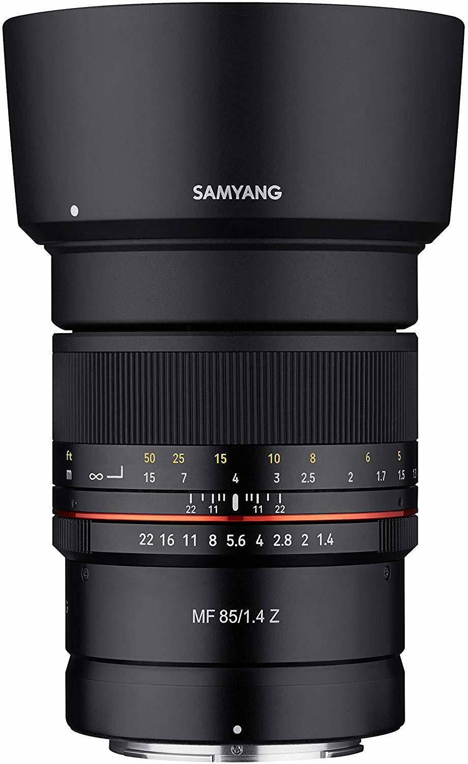 ★極上品★ サムヤン SAMYANG MF 85mm F1.4 ニコンZ Samyang MF 85mm F1.4 For Nikon Z Wide-angle Prime Lens - Samyang