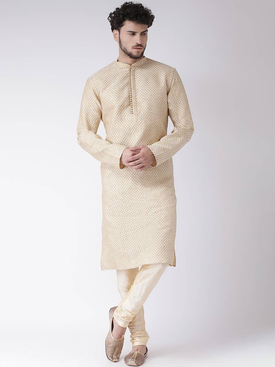 Tabard Men Printed Straight Kurta