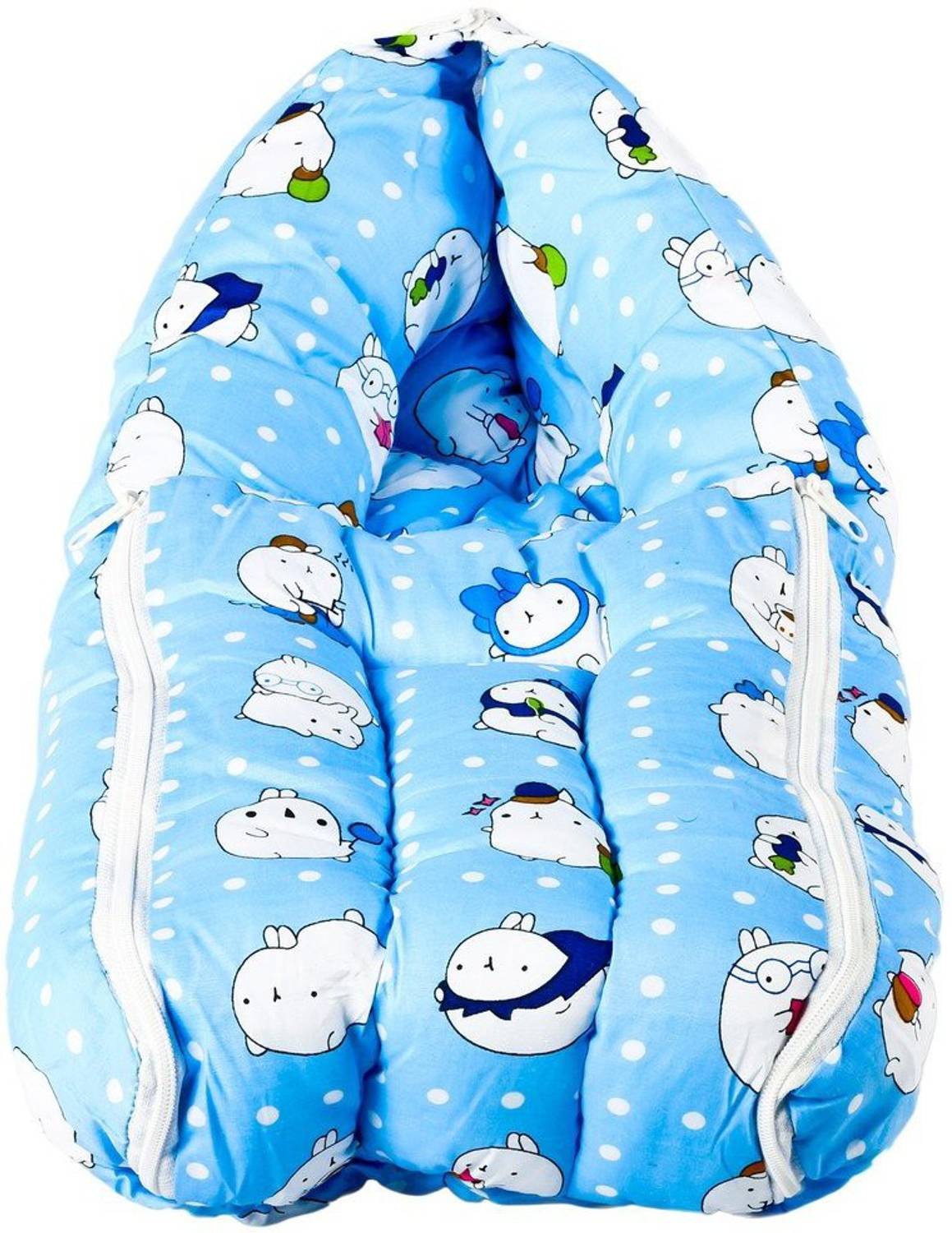 baybee Comfo Sleeping cum Carry Bag Mixed Print ( Blue ) Sleeping Bag