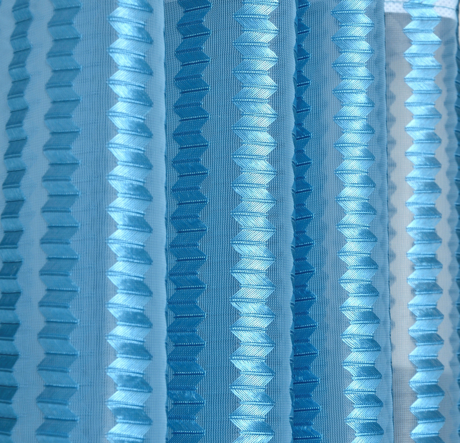 Image of Homefab India 244 cm (8 ft) Long Door Tissue Transparent Curtain (Pack Of 2)