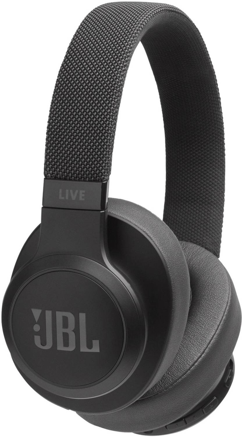 JBL Live 500BT Voice Enabled Bluetooth Headset (Black, On the Ear