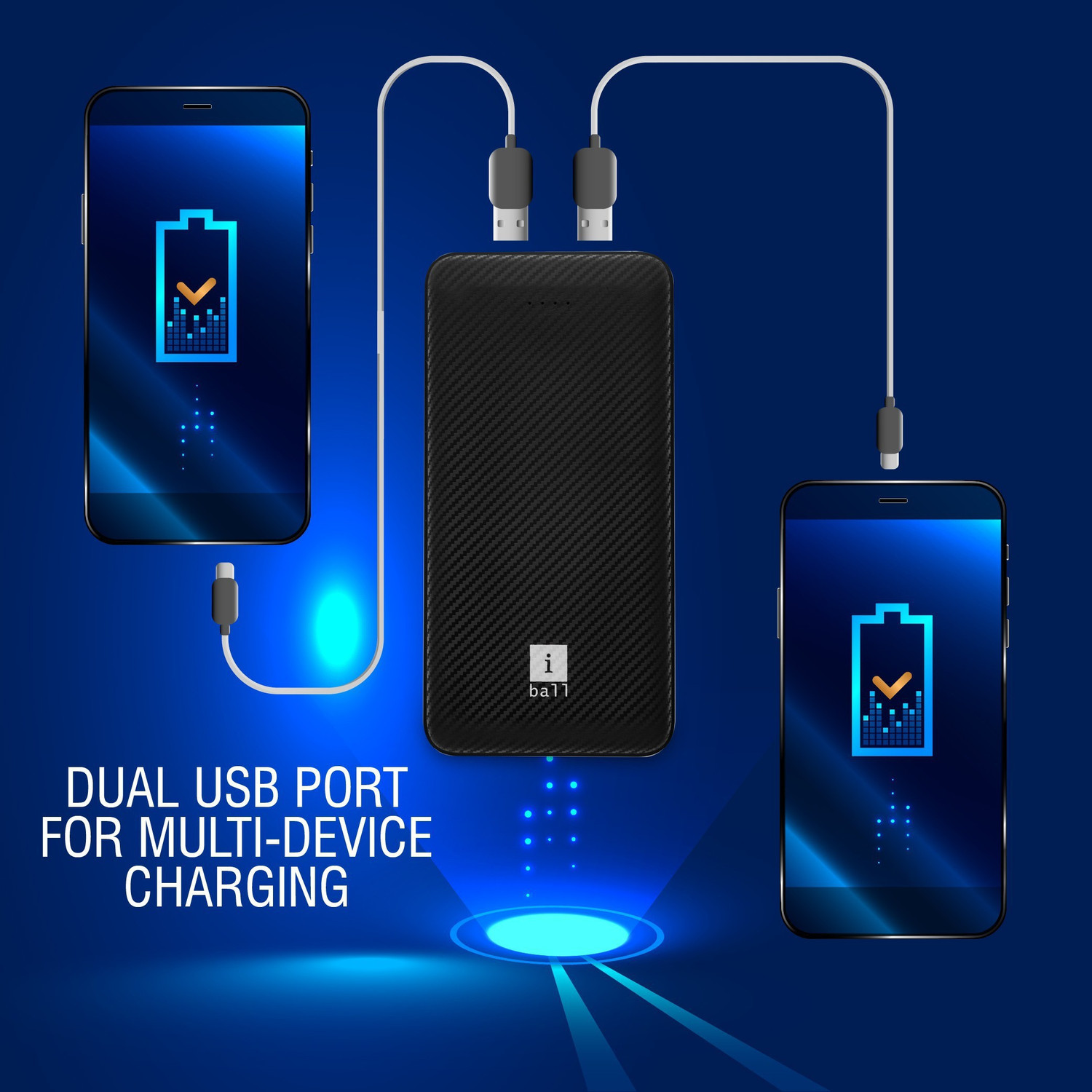 Image of iBall 10000 mAh 12 W Power Bank