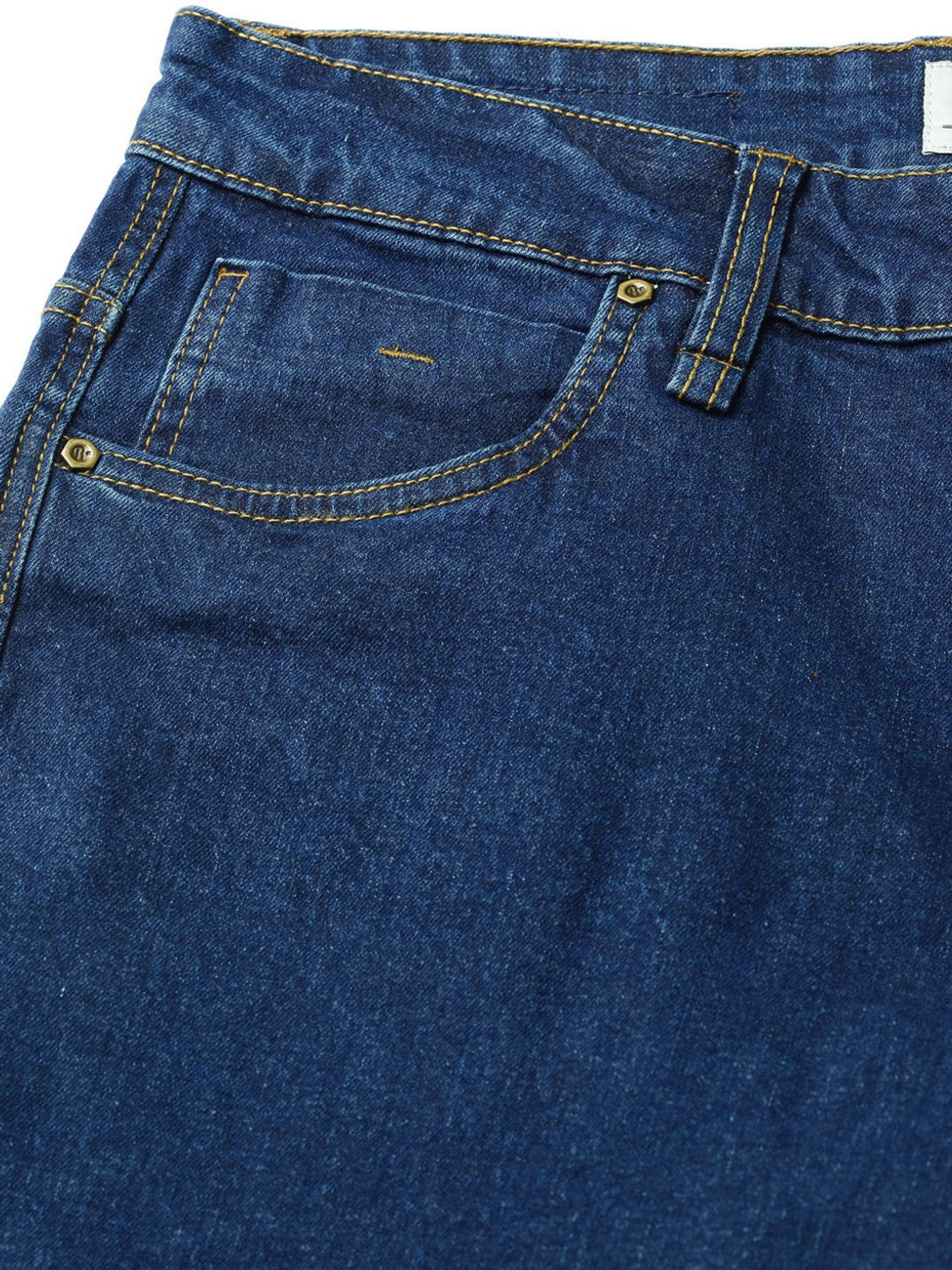 Image of Roadster Slim Men Dark Blue Jeans