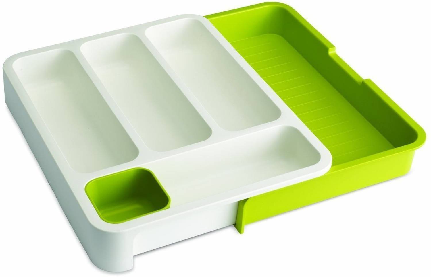 AMMEDARSHAN Plastic Drawer Store Expandable Cutlery Tray Storage Basket