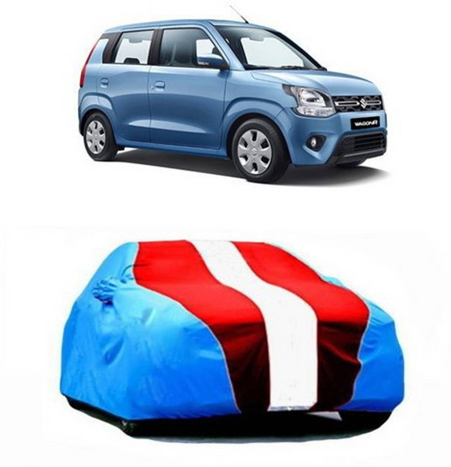 AASDEE Car Cover For Maruti Suzuki WagonR (With Mirror Pockets)