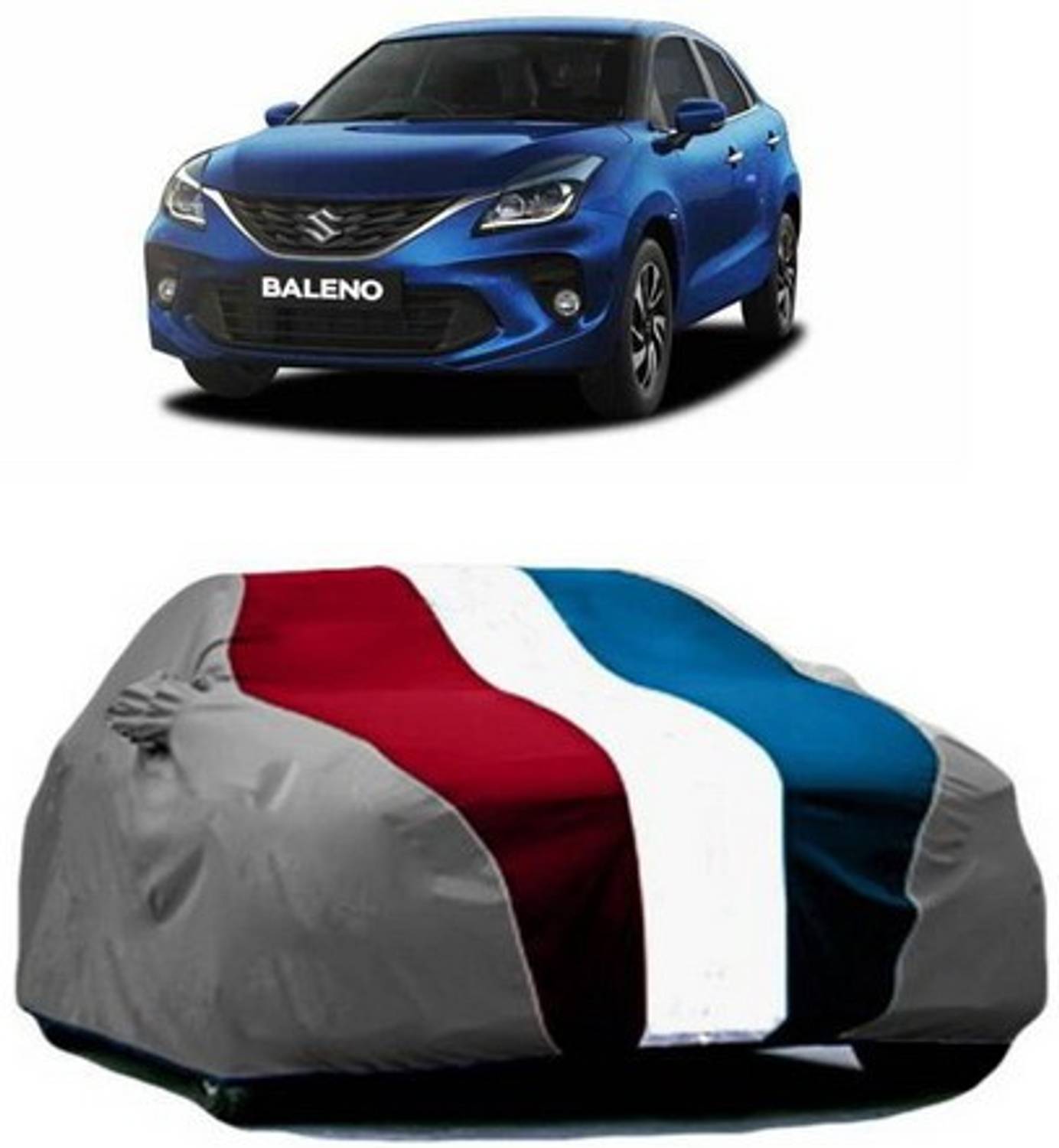 AASDEE Car Cover For Maruti Suzuki Baleno (With Mirror Pockets)