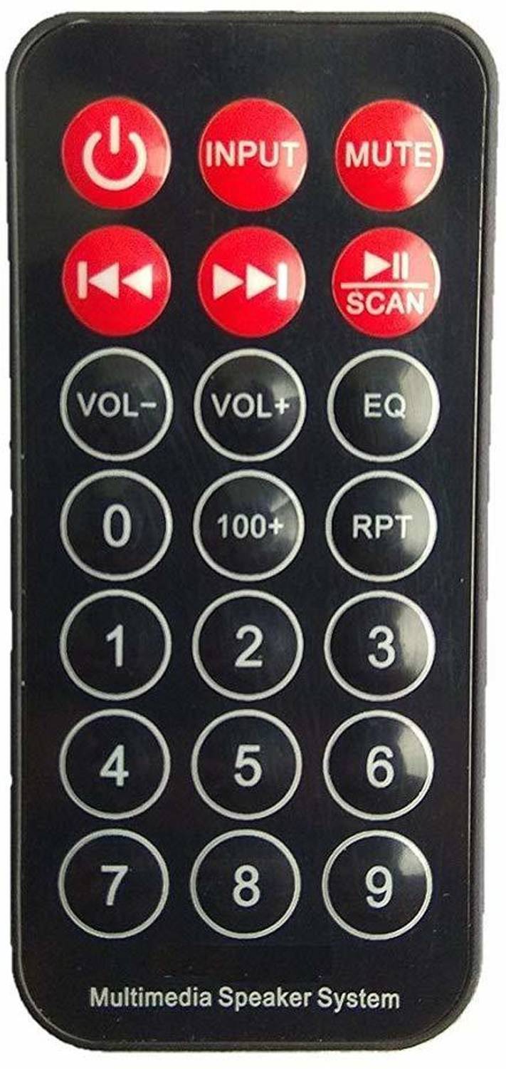 BhalTech Mini Slime Multimedia Speaker Home Theater Compatible for Philips Remote Controller