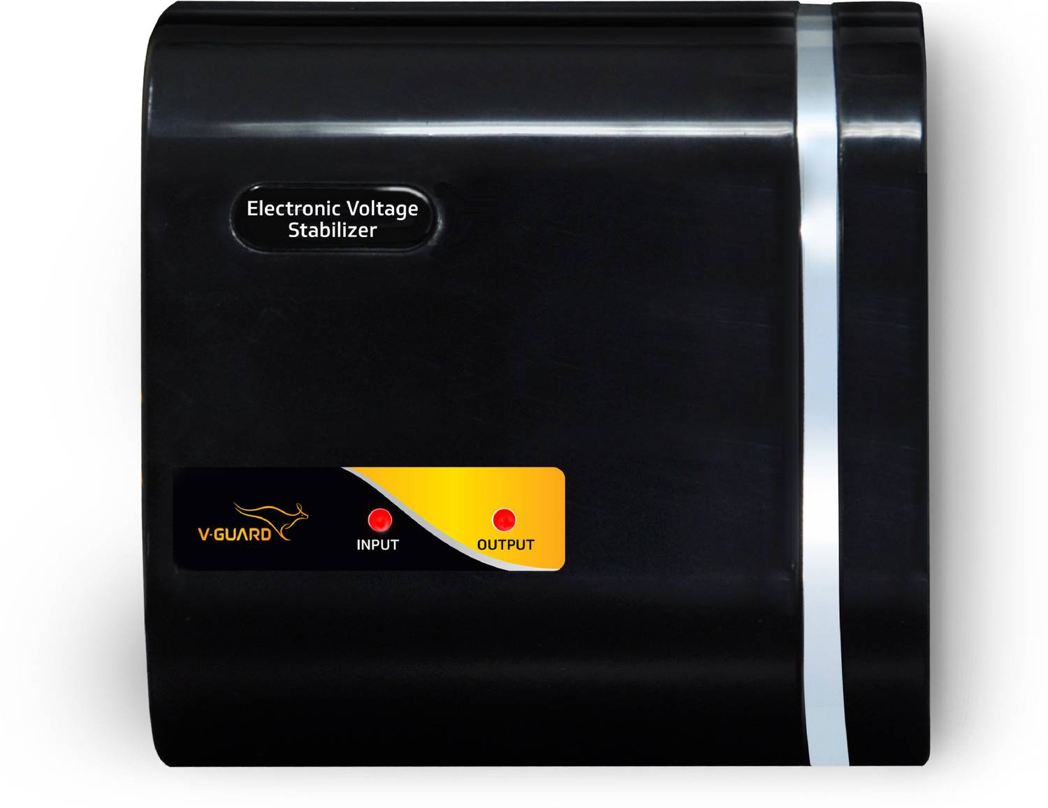 V-Guard CRYSTAL NANO for 70 cm (28) TV+Set topbox (Working Range: 90-280V; Upto 1 Amps) Electronic Voltage Stabilizer