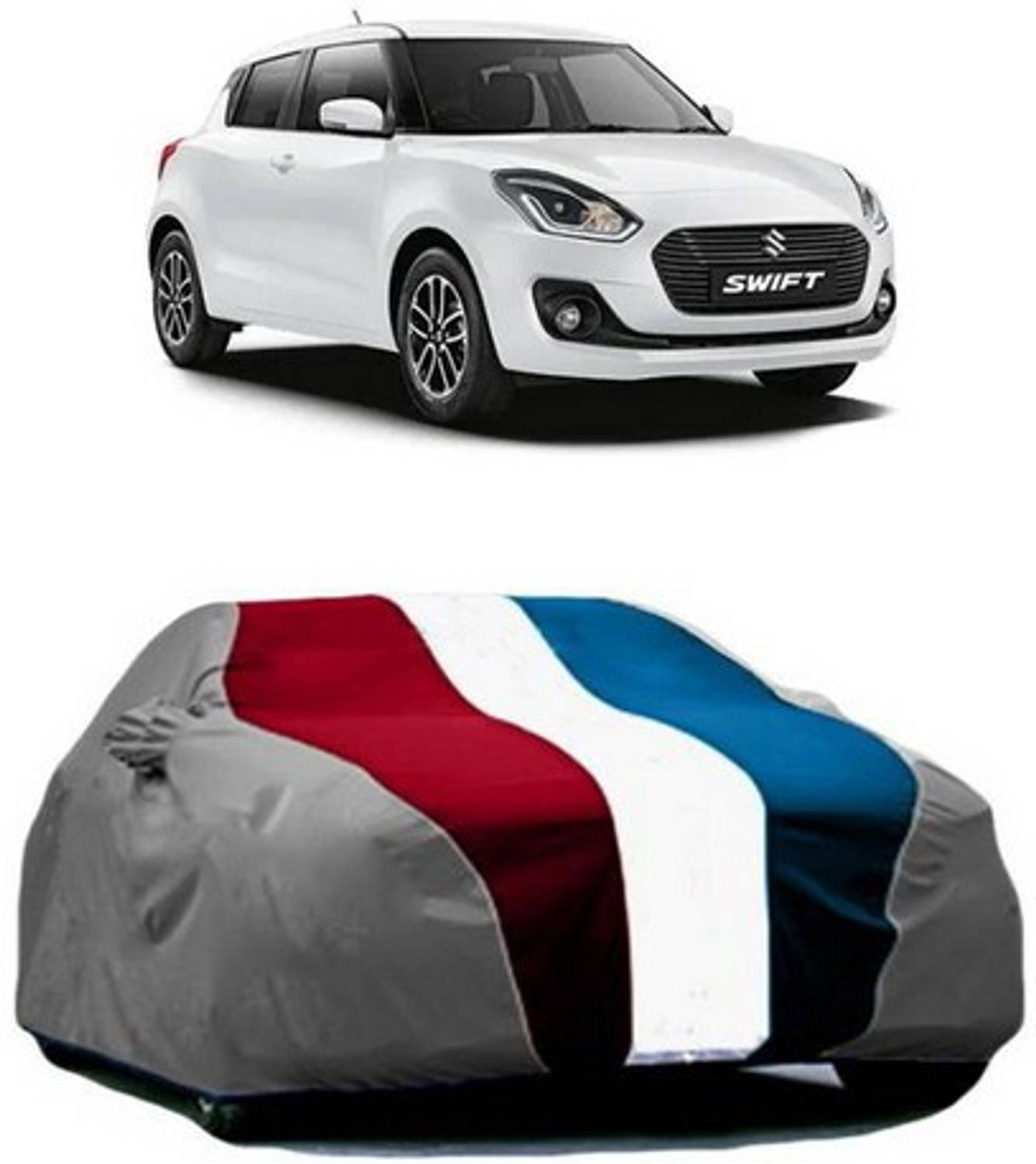 AAMANG Car Cover For Maruti Suzuki Swift (With Mirror Pockets)