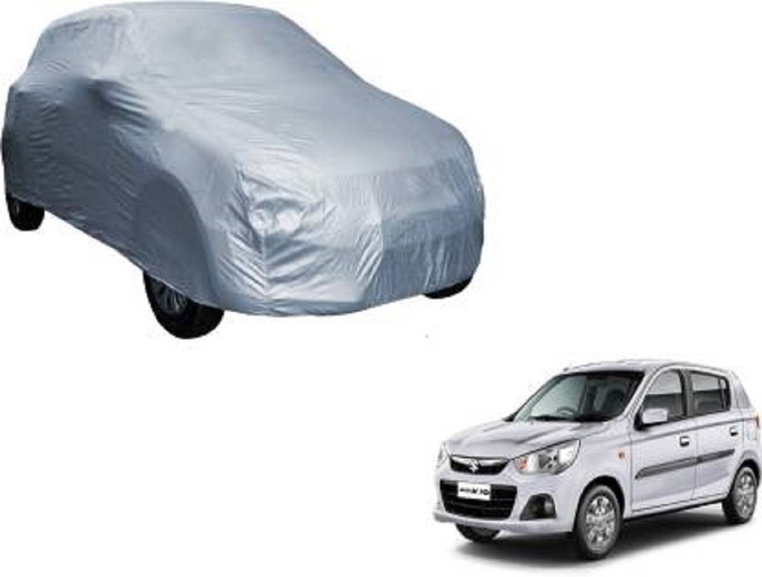 AutoRash Car Cover For Maruti Suzuki Alto K10 (Without Mirror Pockets)