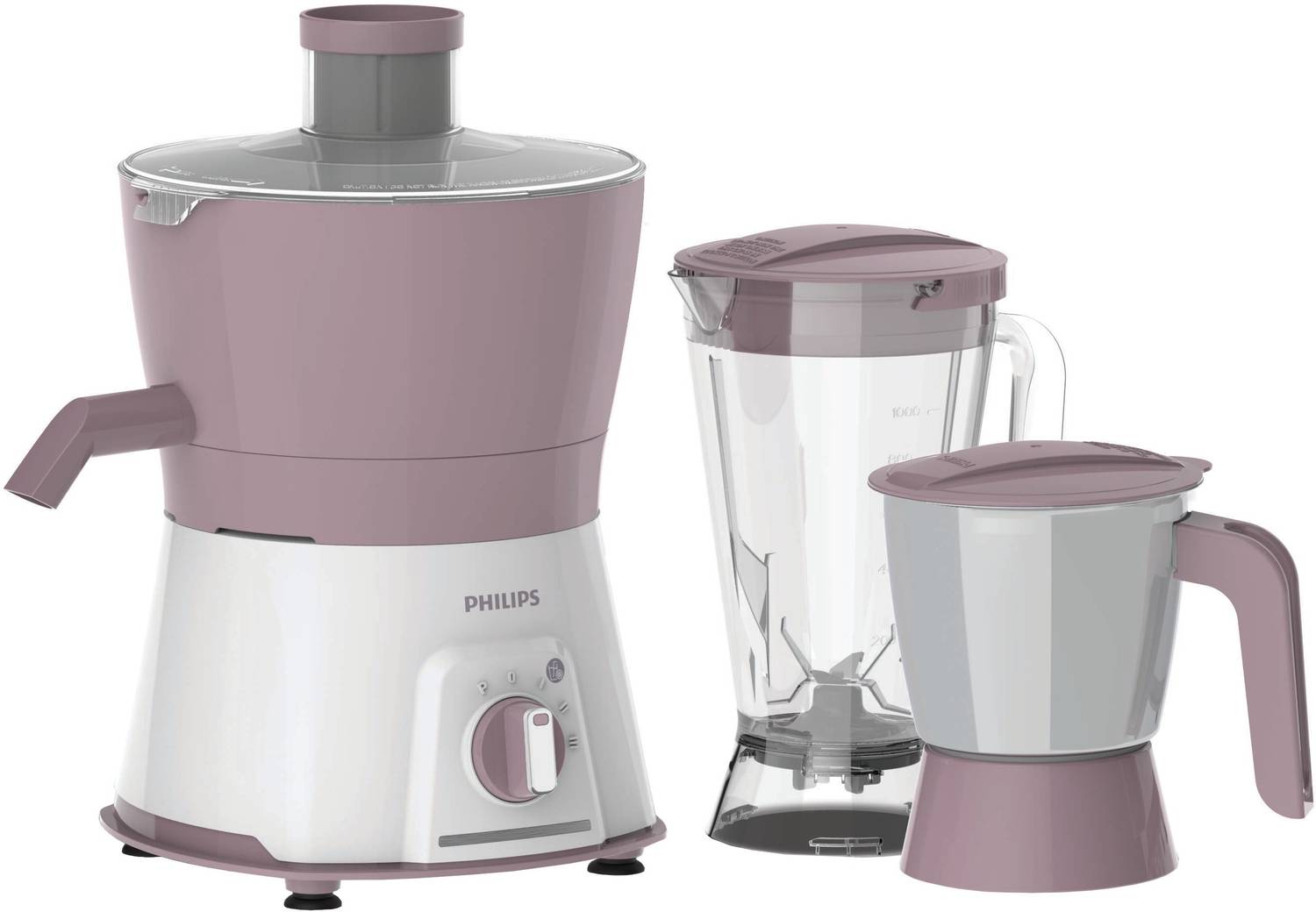PHILIPS Viva Collection 600 W Juicer Mixer Grinder (HL7578/00 3