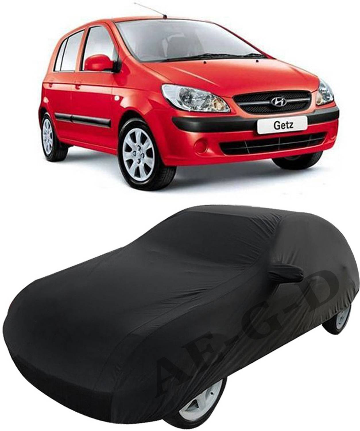 Akshita Enterprises Car Cover For Hyundai Getz Prime (With Mirror Pockets)