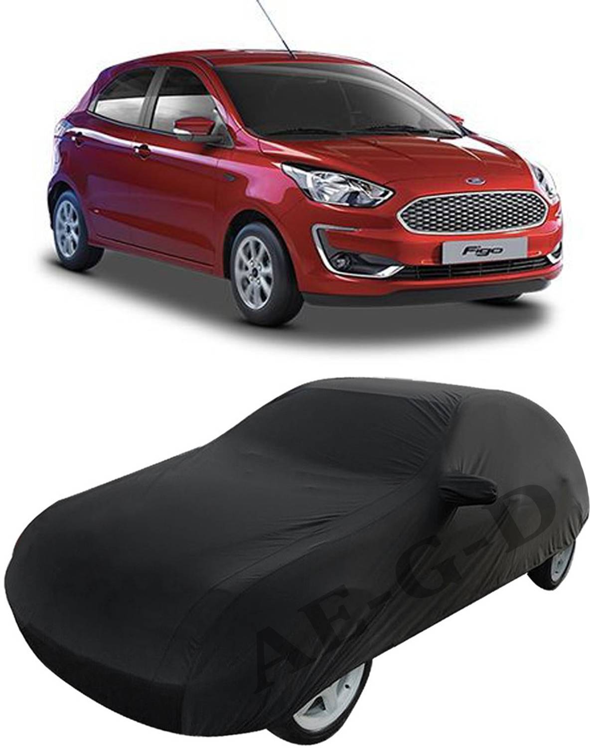 Akshita Enterprises Car Cover For Ford Figo (With Mirror Pockets)