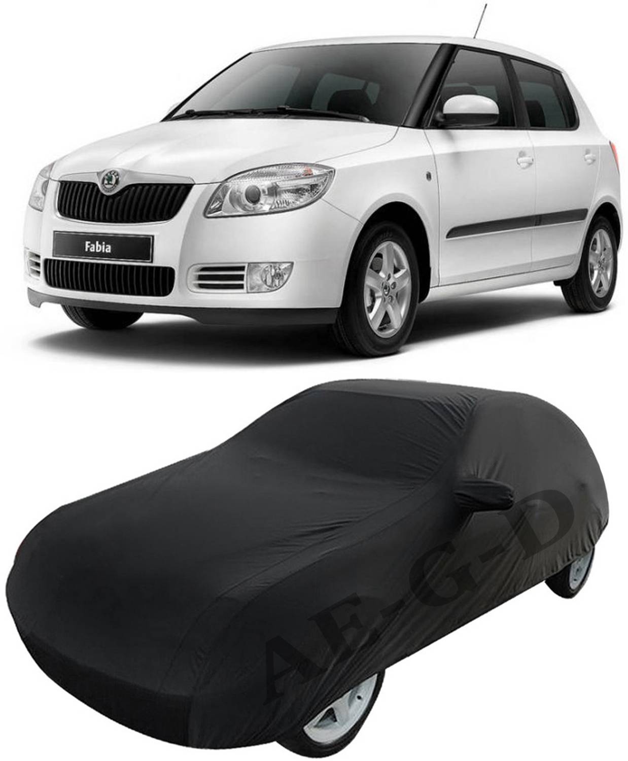 Akshita Enterprises Car Cover For Skoda Fabia (With Mirror Pockets)