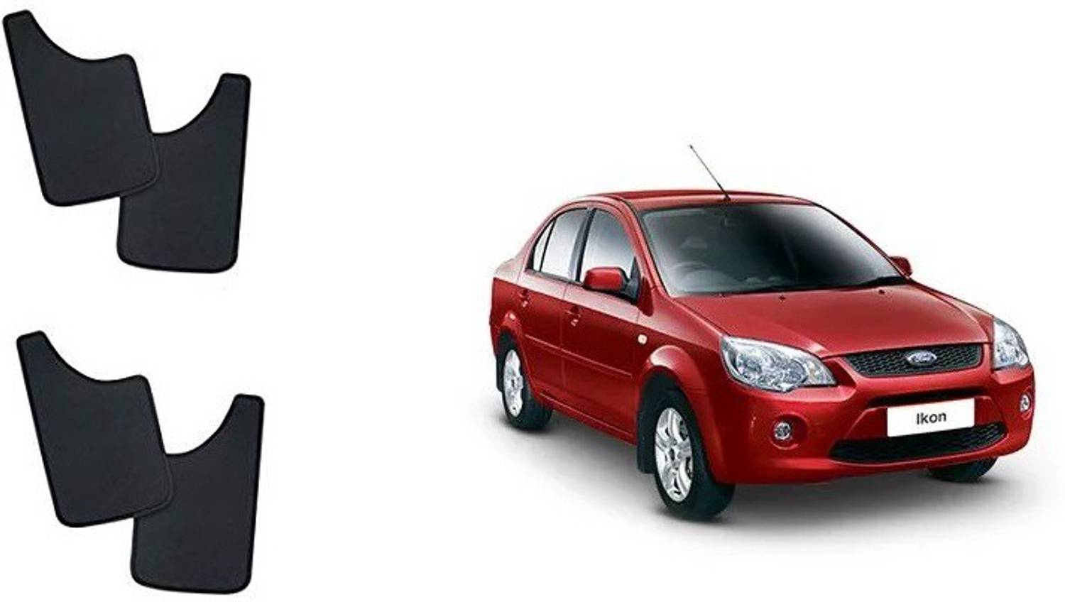 Autofetch Front Mud Guard, Rear Mud Guard For Ford Ikon NA Price