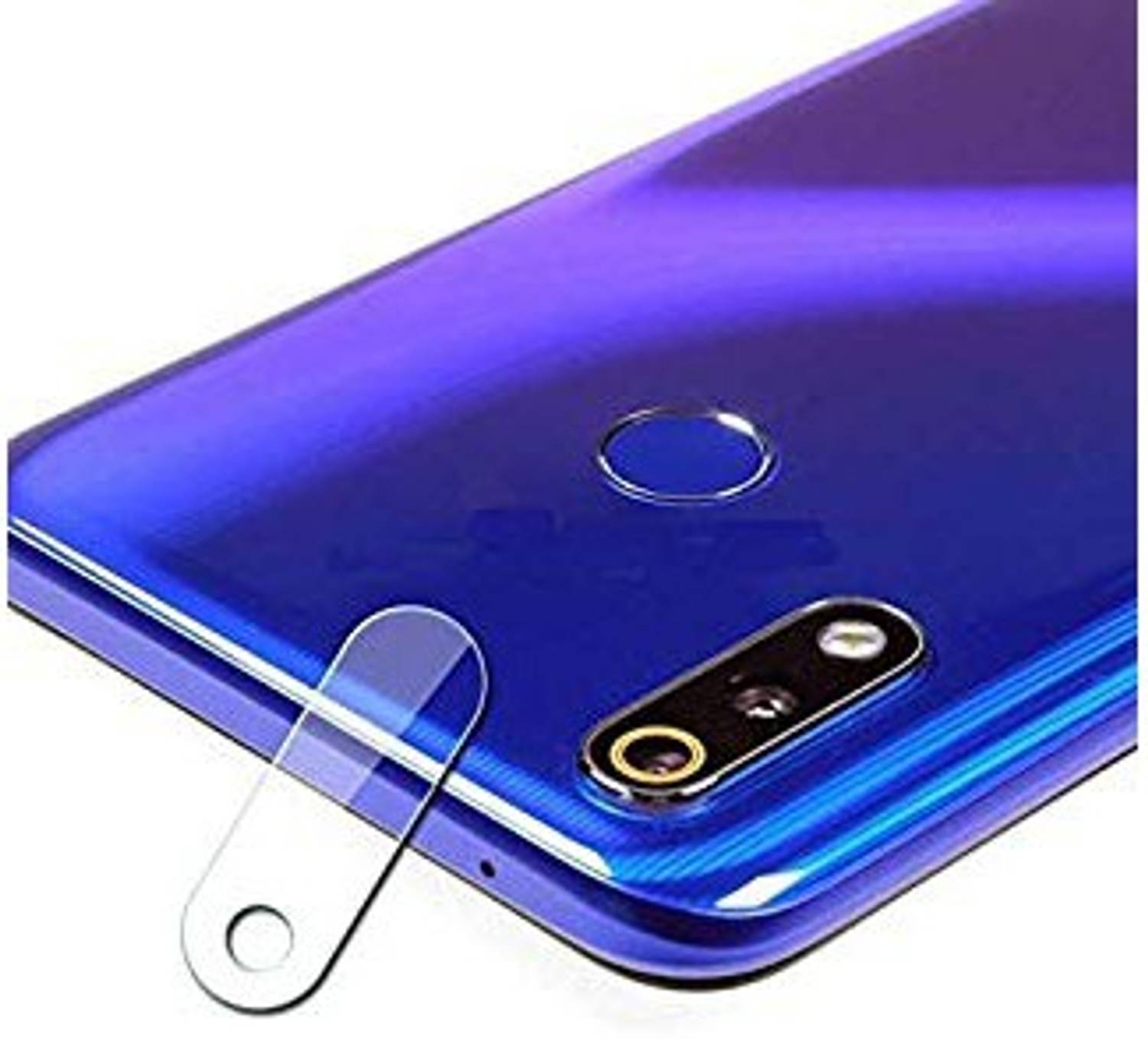 alphax Back Camera Lens Glass Protector for Realme 3 Pro