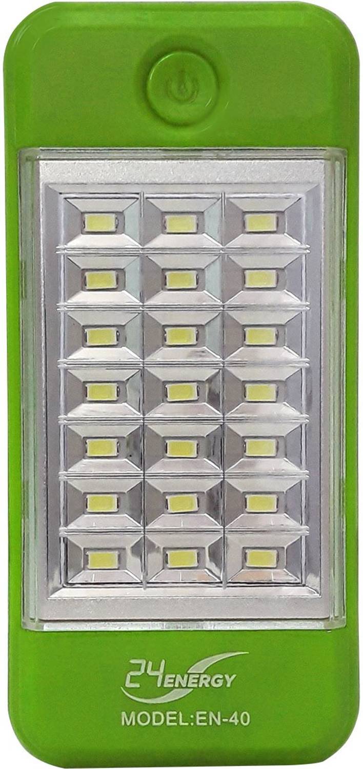 24 ENERGY Hi-Bright LED With USB Mobile Power Bank Rechargeable 7 hrs Lantern Emergency Light
