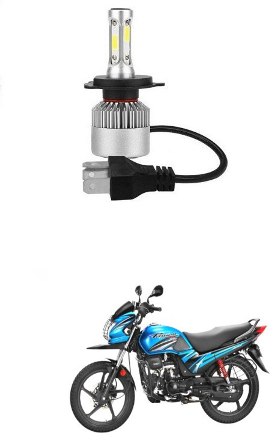 Image of PRTEK 0076 Headlight Motorbike LED for Hero (12 V, 35 W)