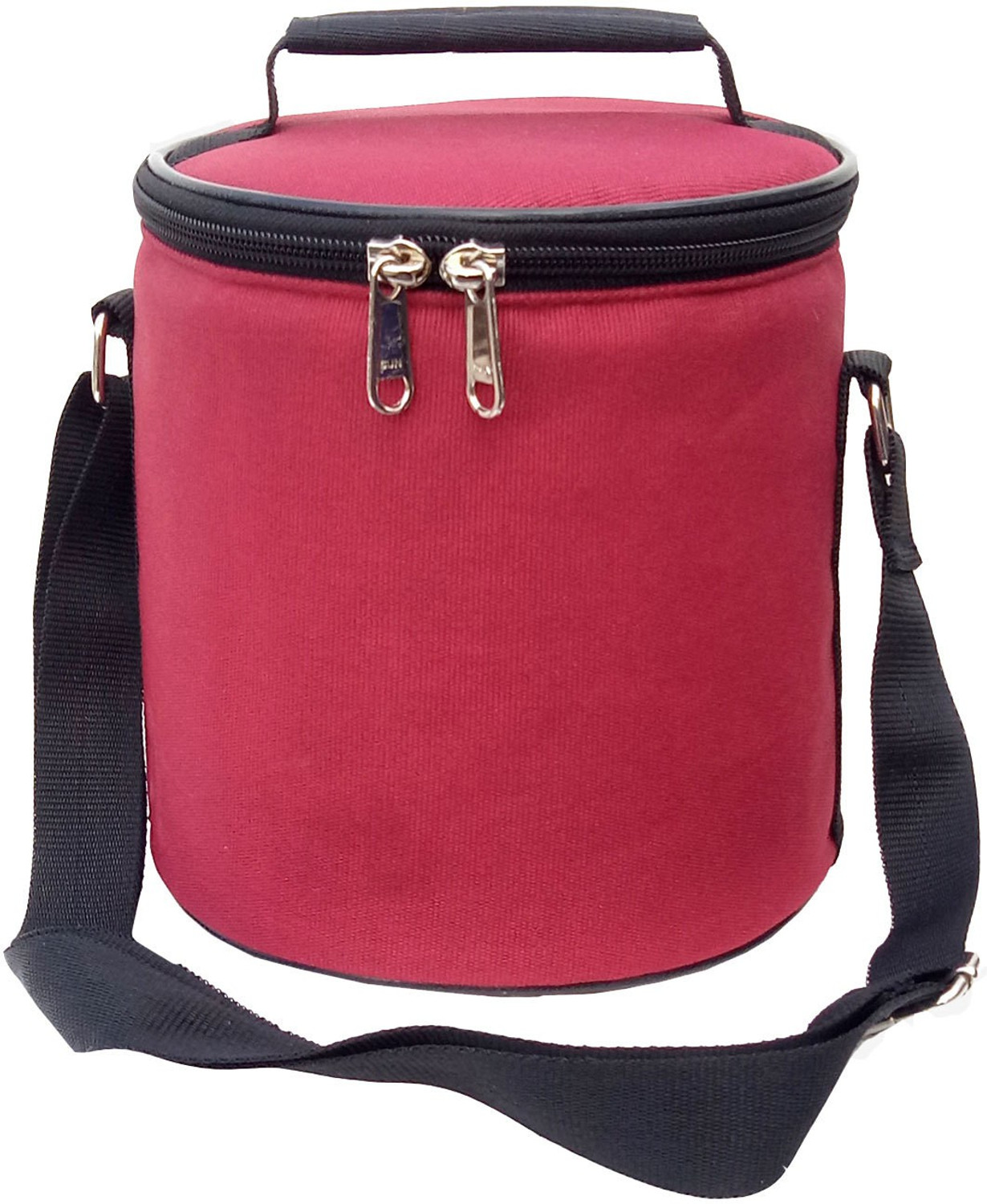 Image of Aafeen Maroon Office Use Tiffin Bag Waterproof Lunch Bag
