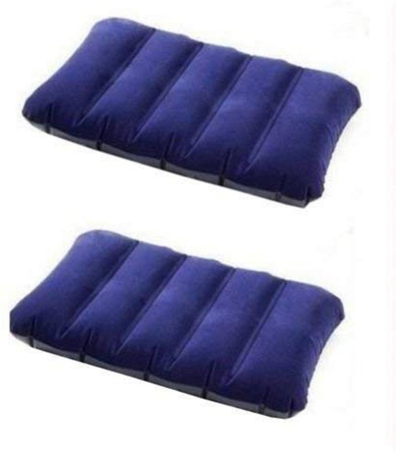 ALLinONEbuy Air Travel Pillow Pack of 2 Solid