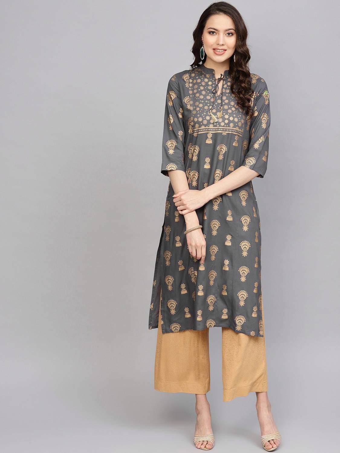 anubhutee Women Printed Straight Kurta