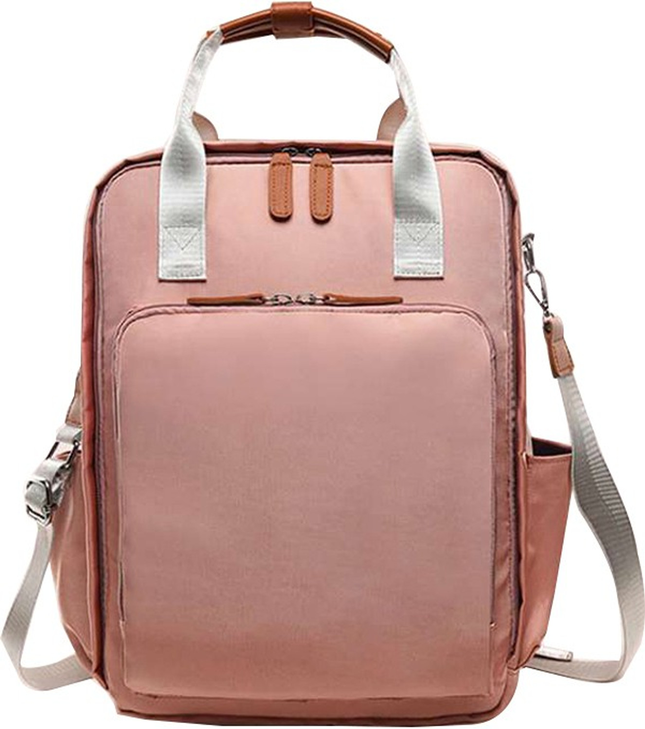 Image of SHOPIZONE Multipurpose Travel Diaper Bag Large with Insulated Warm Bottle Pocket Diaper Bag Baby Travel Organizer