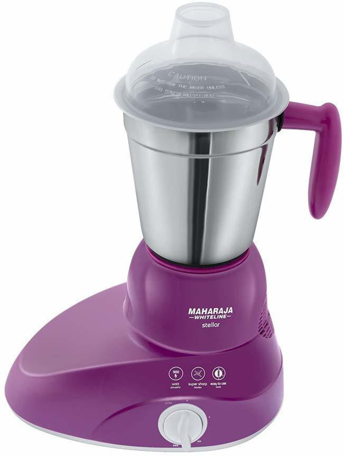 Image of MAHARAJA WHITELINE by maharaja whiteline 500W Range 500 W Juicer Mixer Grinder