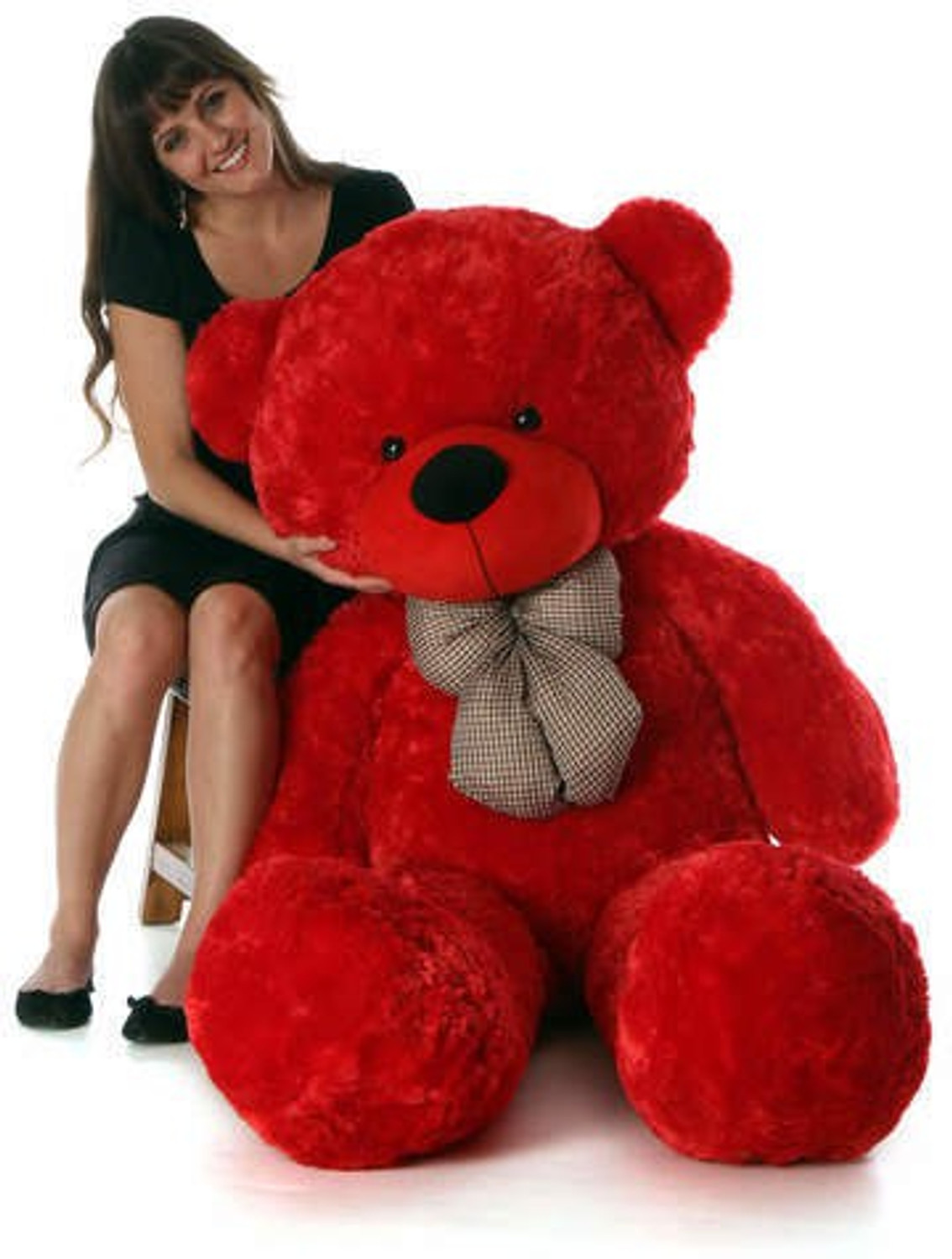 Image of Giftee 5 Feet Premium Quality Teddy Bear, Gift for Someone Special, - 152 cm