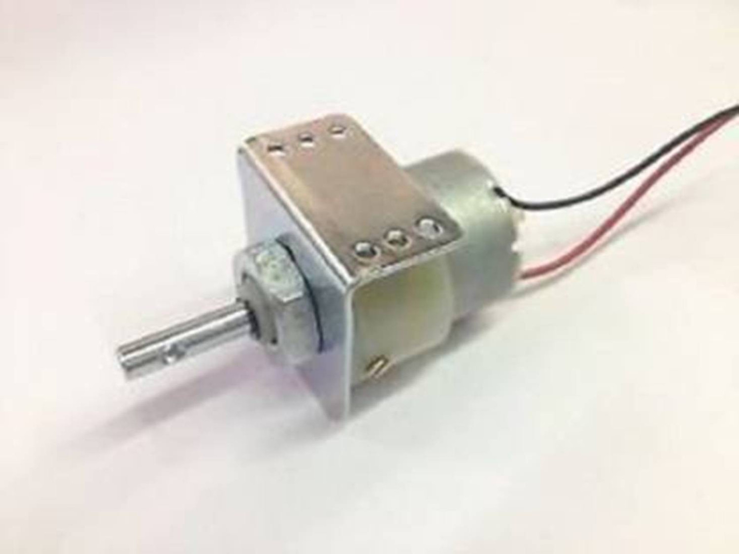 Image of Technical hut 100 RPM DC Gear Motor With L Clamp For Projects Educational Electronic Hobby Kit