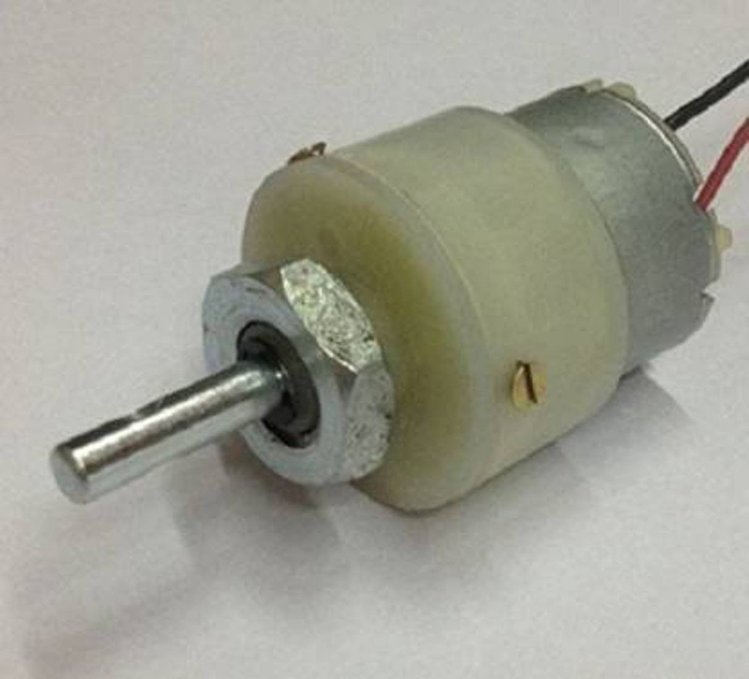Image of Technical hut 100 RPM DC Gear Motor With L Clamp For Projects Educational Electronic Hobby Kit