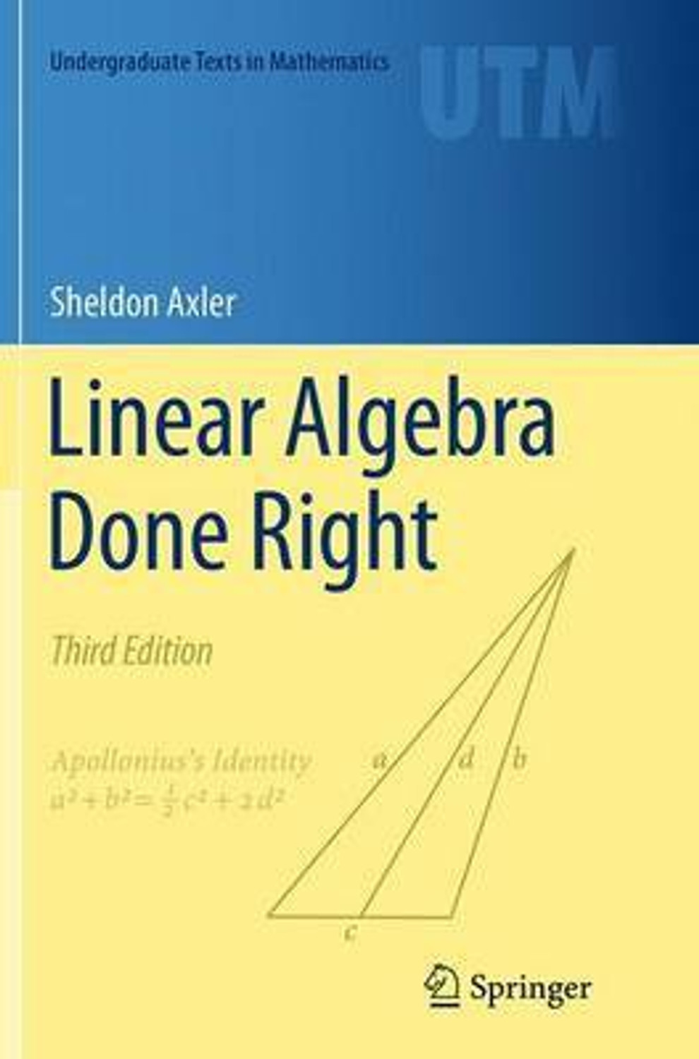 Image of Linear Algebra Done Right
