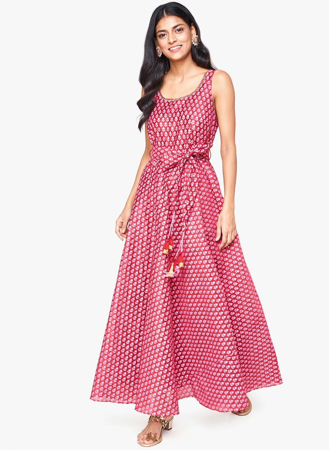 lydia floral maxi dress Lace & Beads Lydia Maxi Red Floral Dress – Love My Apparel