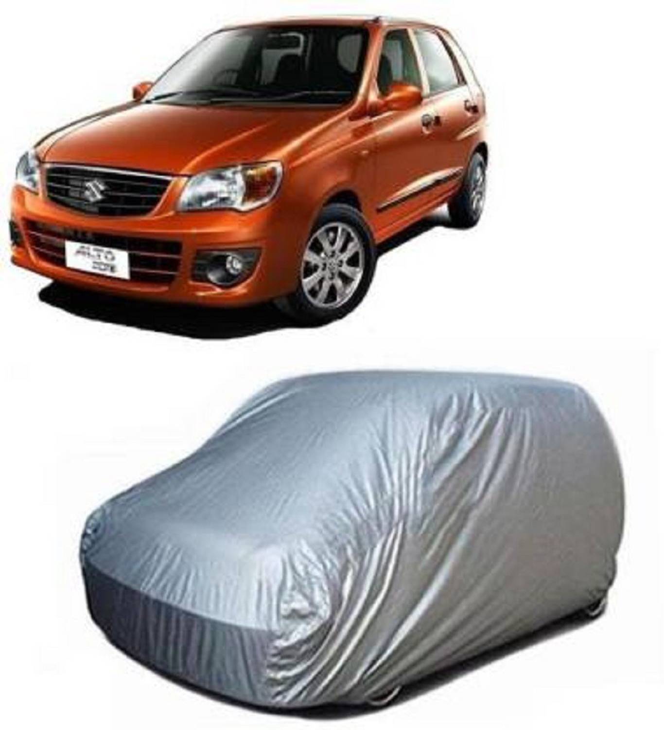AutoRash Car Cover For Maruti Suzuki Alto 800 (Without Mirror Pockets)