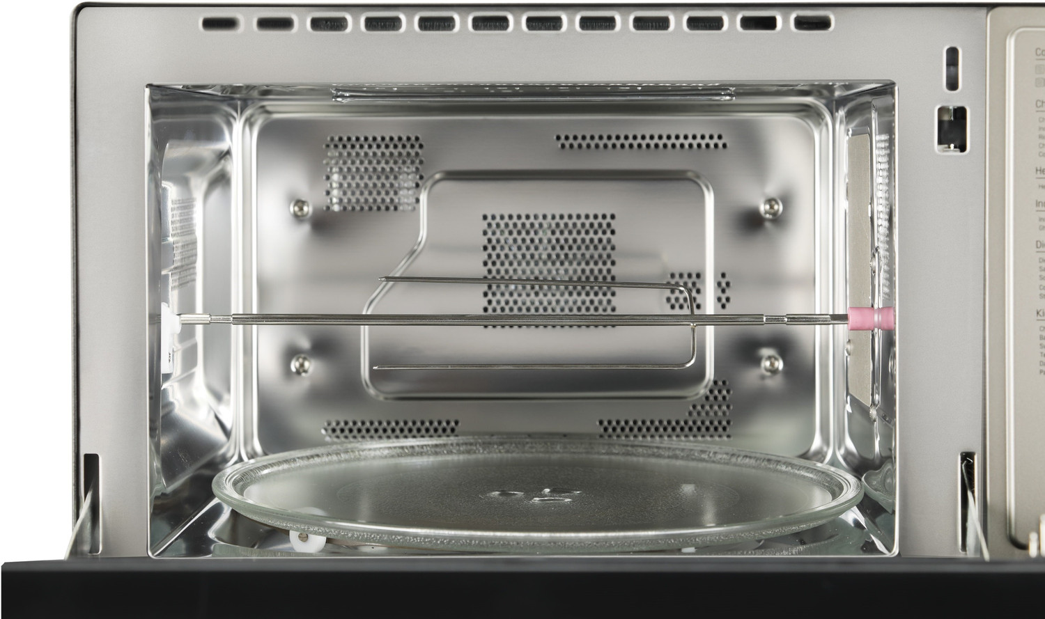 Image of LG 32 L Diet Fry and 360 Motorised Rotisserie for crispy and tasty bar-be-que recipes, Charcoal Convection Microwave Oven