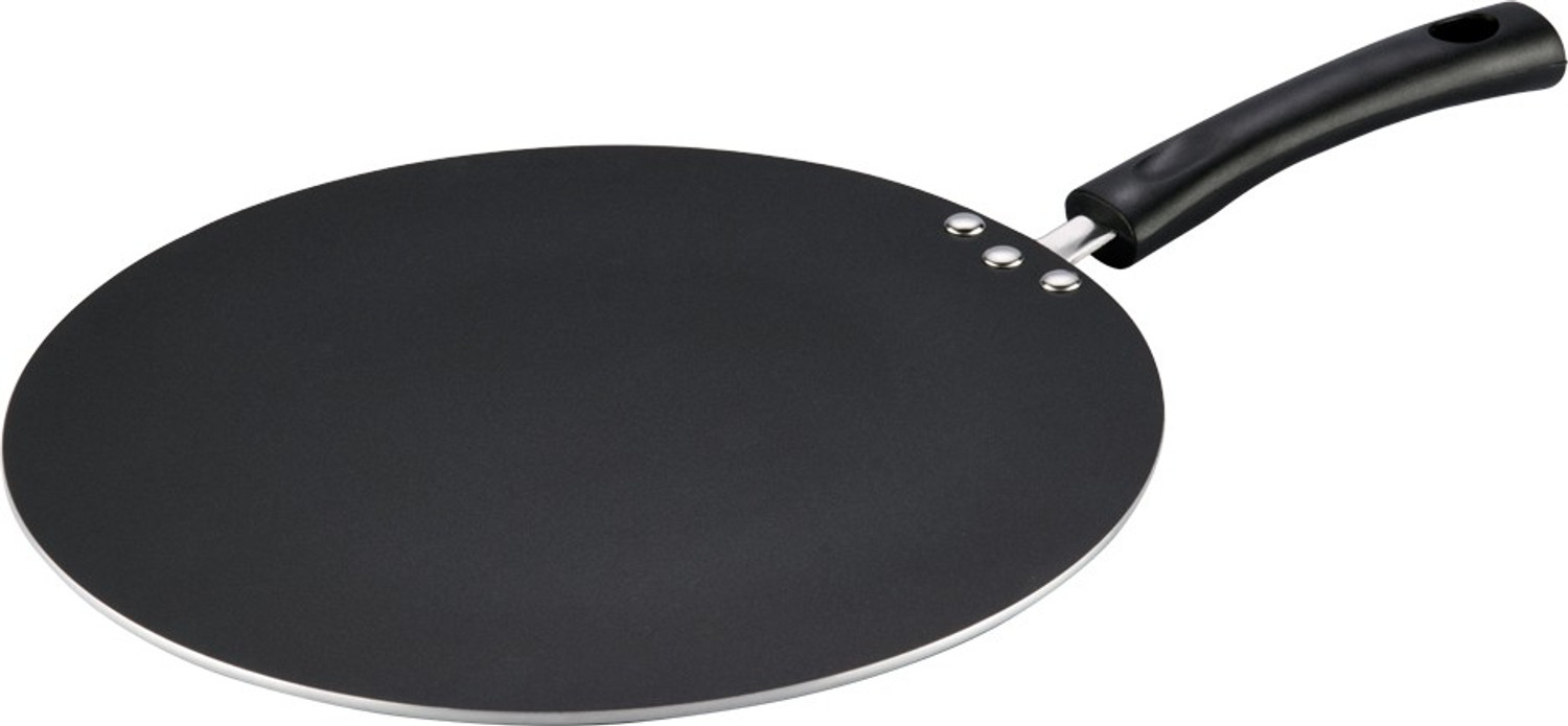 Image of Vinod Cookware 4 mm Non-Stick Flat Multi Tawa, 30 cm Tawa 30 cm diameter (Aluminium, Non-stick)