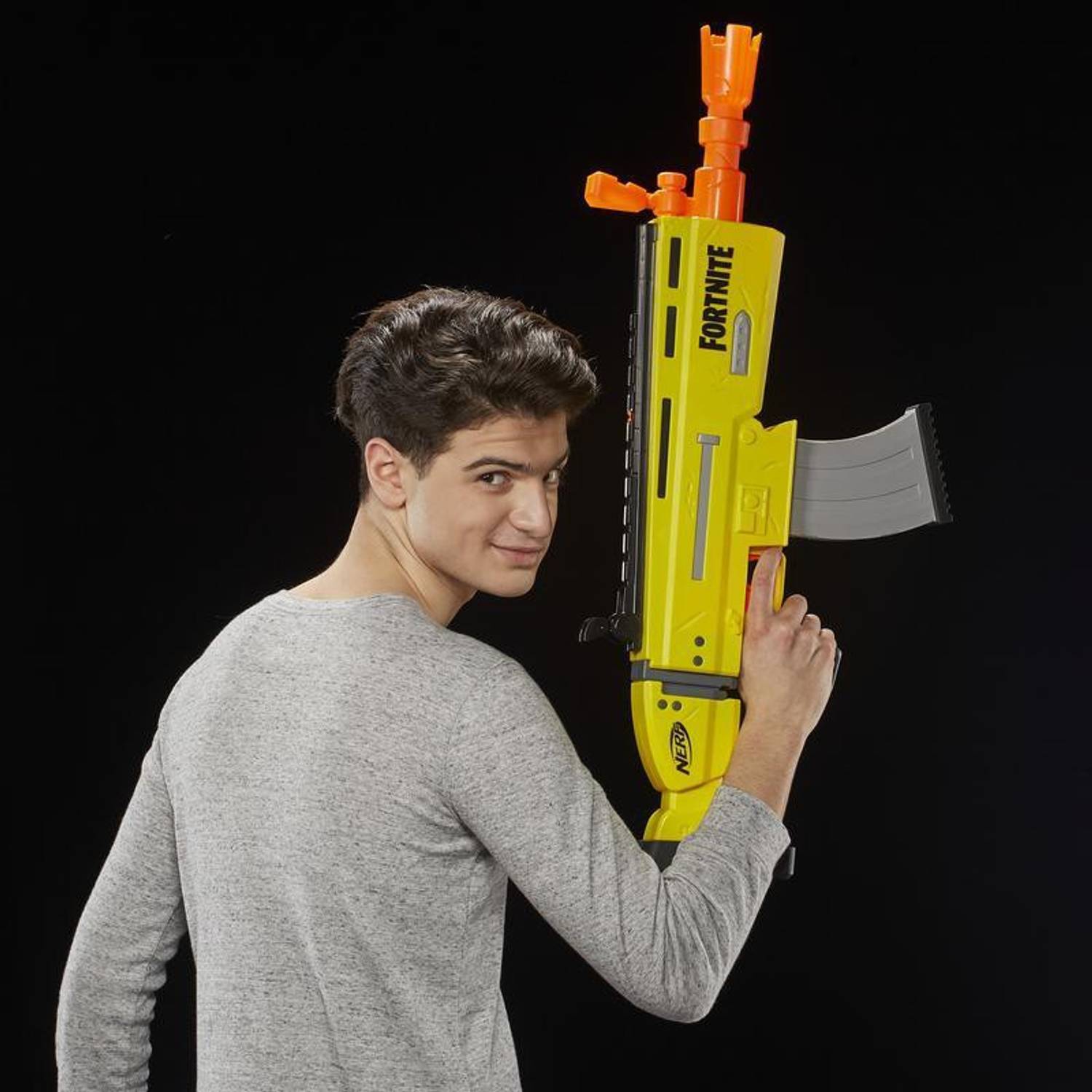Nerf Fortnite AR-L Dart Blaster,Motorized Toy Blaster,Flip Up
