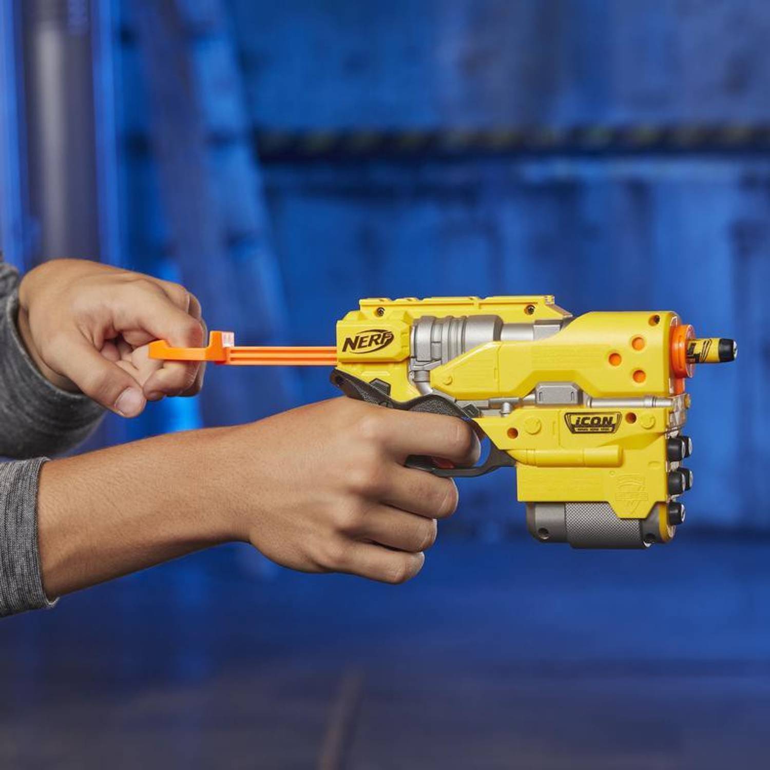 Nerf Element EX-6 N-Strike Toy Blaster, 12 Darts, 50th Icon Series